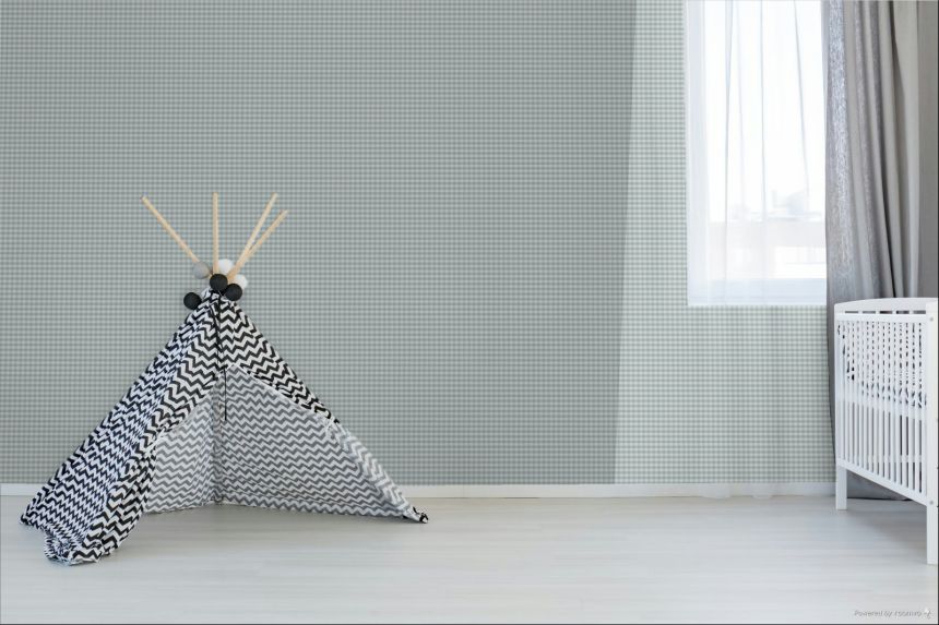 Wallpaper, blue, white, squares, 4484, Momi, Parato by Cristiana Masi