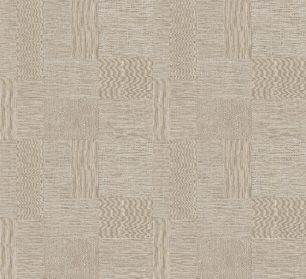 Wallpaper, beige, white, geometric pattern, TRA201, Traces, Masureel