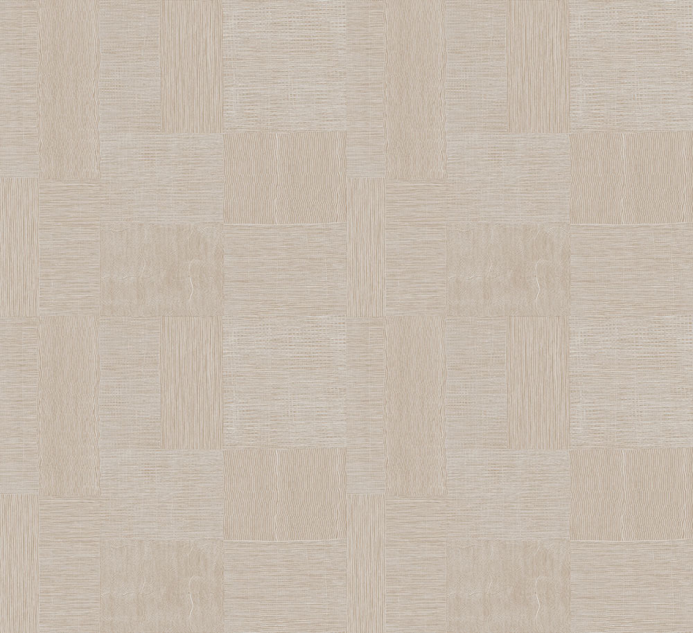 Wallpaper, beige, white, geometric pattern, TRA202, Traces, Masureel