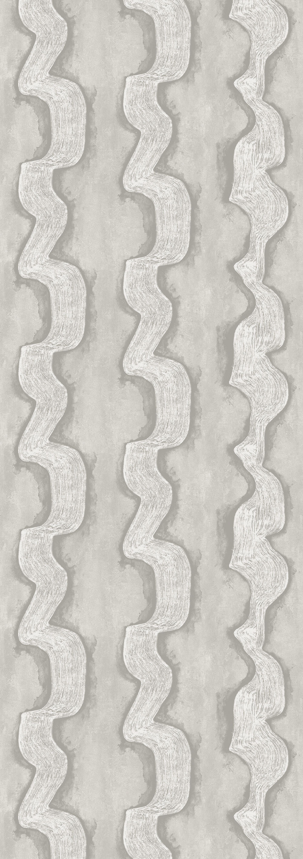 Mural wallpaper, grey, white, waves, DGTRA305-300, Traces, Masureel
