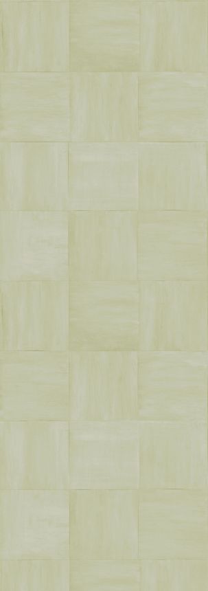 Mural wallpaper, grey, green, mat effect, DGTRA7022-260, Traces, Masureel
