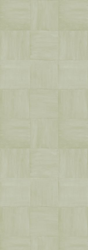 Mural wallpaper, grey, green, mat effect, DGTRA7023-300, Traces, Masureel