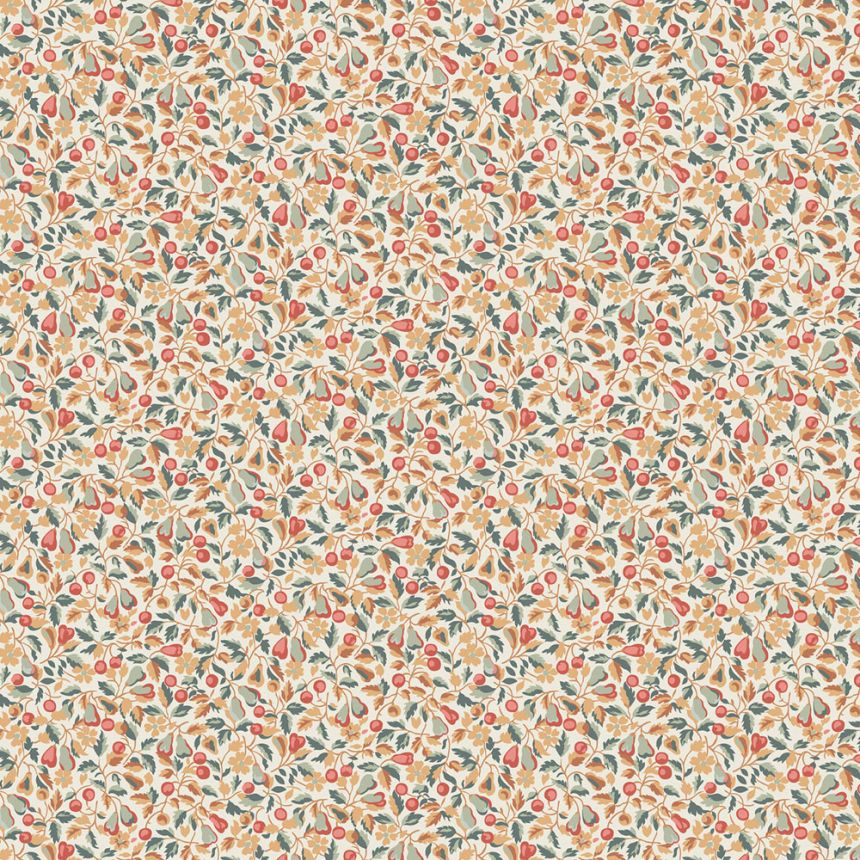 Wallpaper, Red, Orange, Cherries, Pears, 127398, Laura Ashley 4