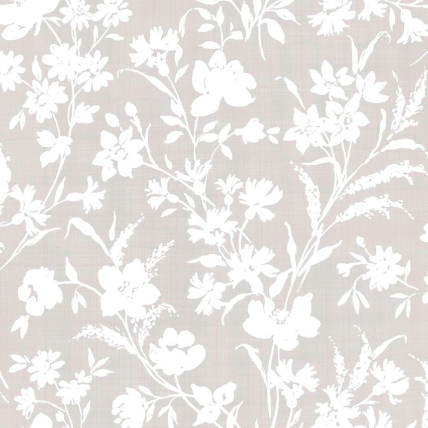 Wallpaper, Grey, Floral Pattern, 130110, Laura Ashley 4