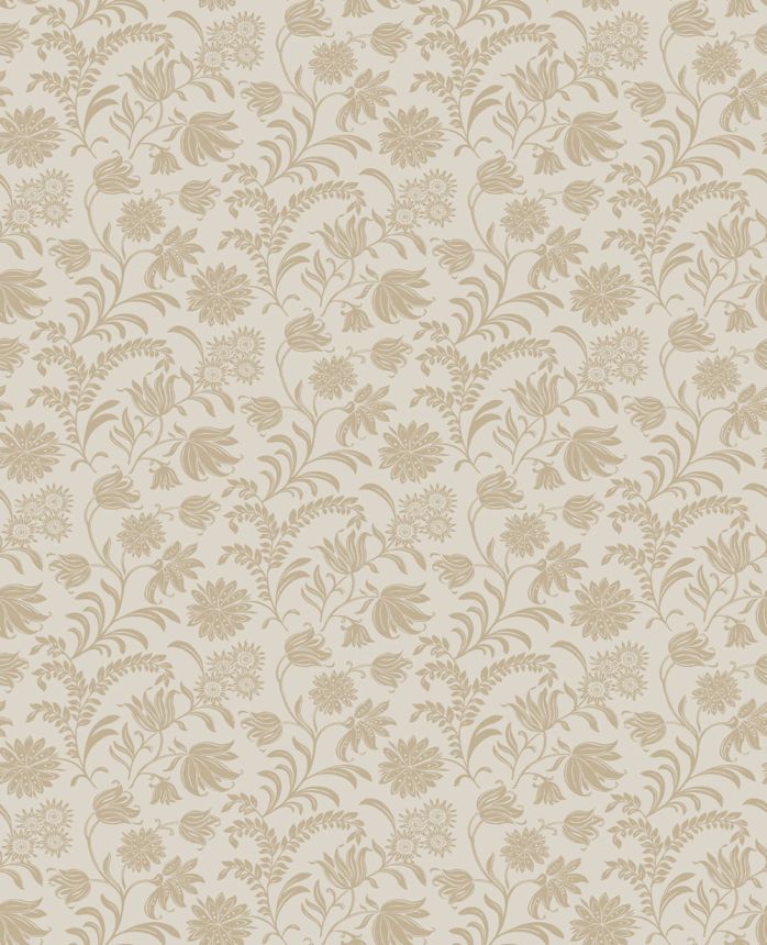 Wallpaper, Pink, Brown, Floral Pattern, 140318, Laura Ashley 4