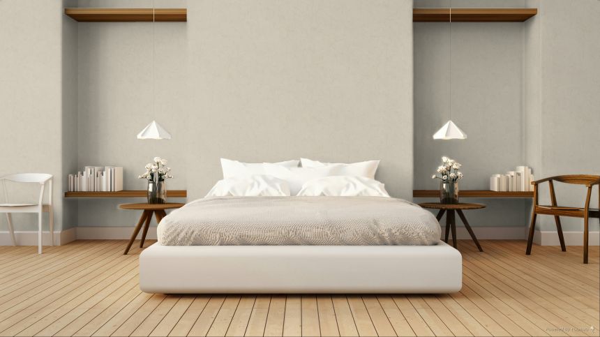 Wallpaper, grey, white, plaster effect, 6612, Metamorphosis, Pigmenta, Parato by Cristiana Masi