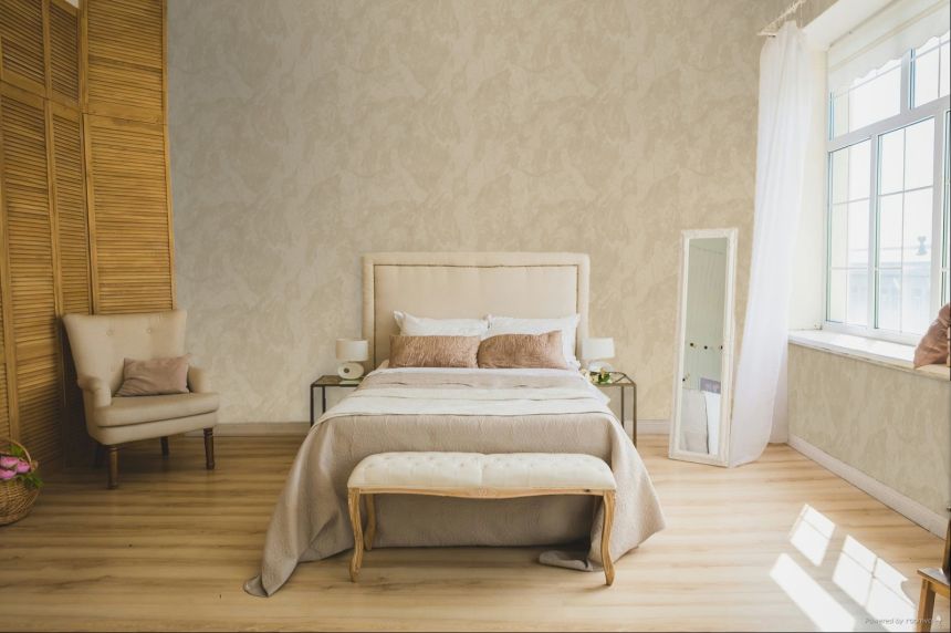 Wallpaper, cream, beige, stucco effect, 6653, Metamorphosis, Pigmenta, Parato by Cristiana Masi