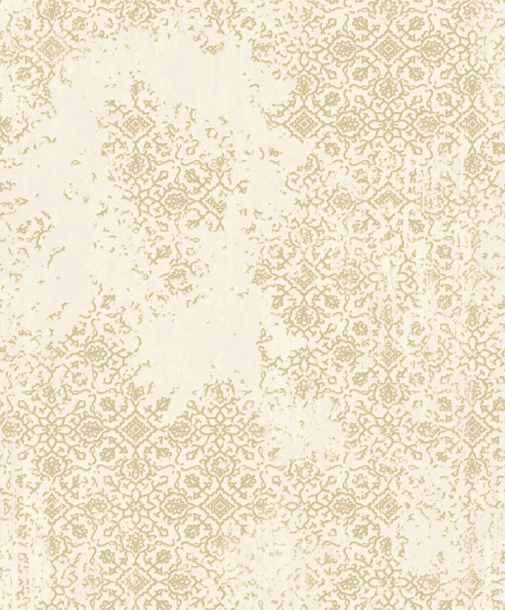 Wallpaper, beige, silver, vintage ornaments, AU41202, Aurelia, Prestige Wallcoverings