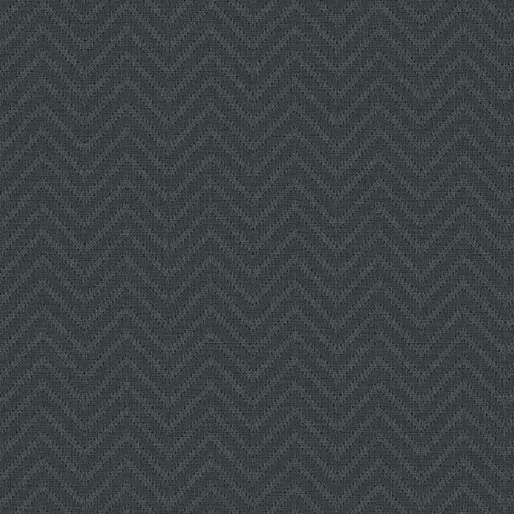 Geometric wallpaper, grey, black, fabric imitation, 140090, Abigail Ahern vol.1