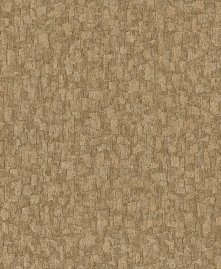 Wallpaper, light brown, tree bark effect, SF1027, Surfaces, Grandeco