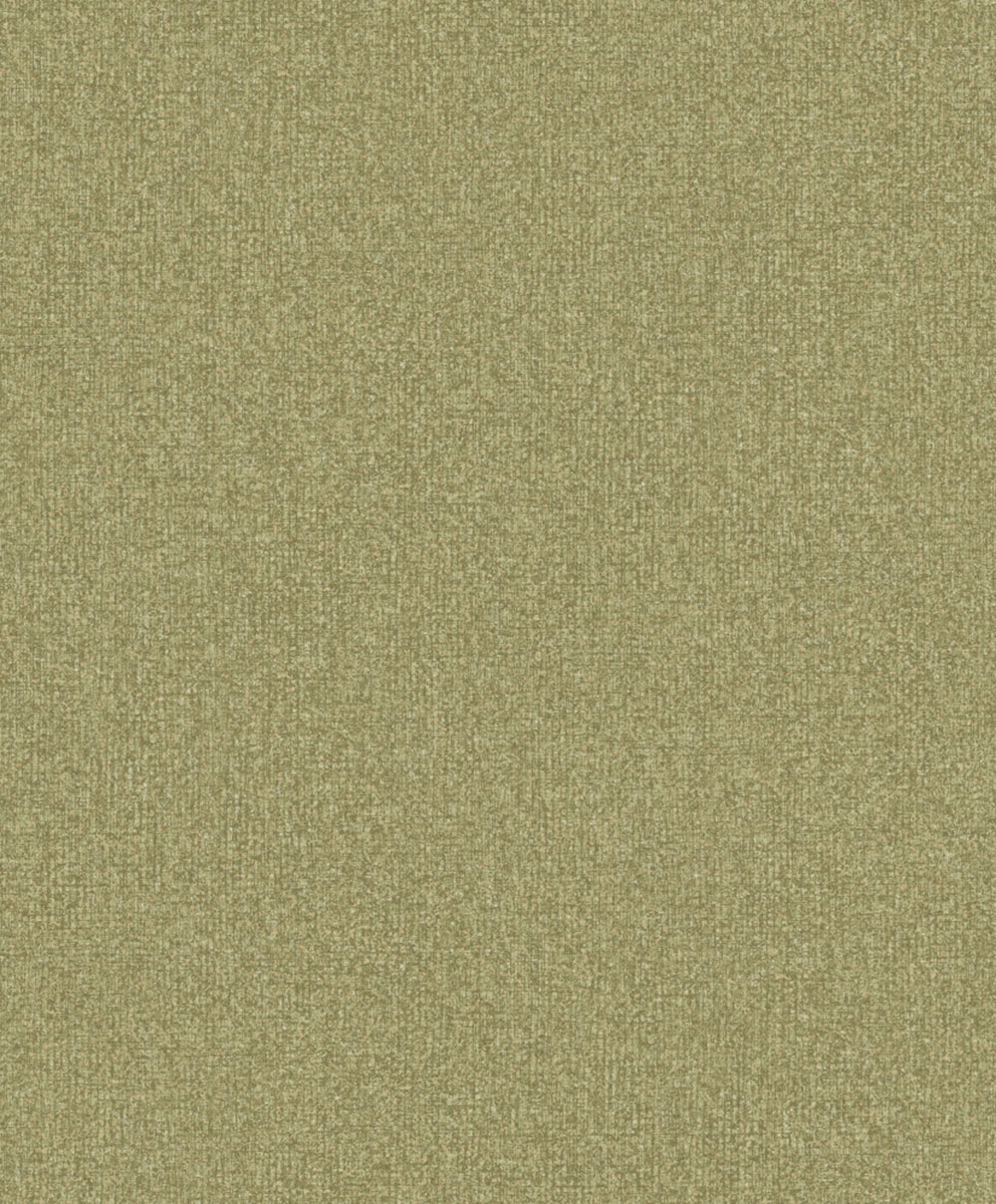 Wallpaper, yellow-green, grey, mottled fabric effect, SF1105, Surfaces, Grandeco