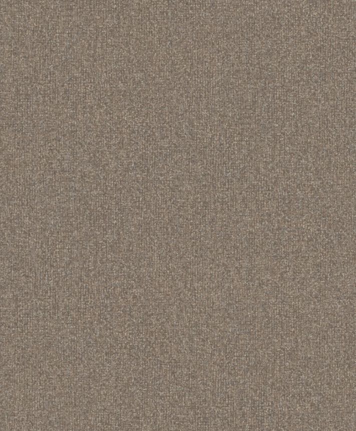 Wallpaper, dark brown, grey, mottled fabric effect, SF1119, Surfaces, Grandeco