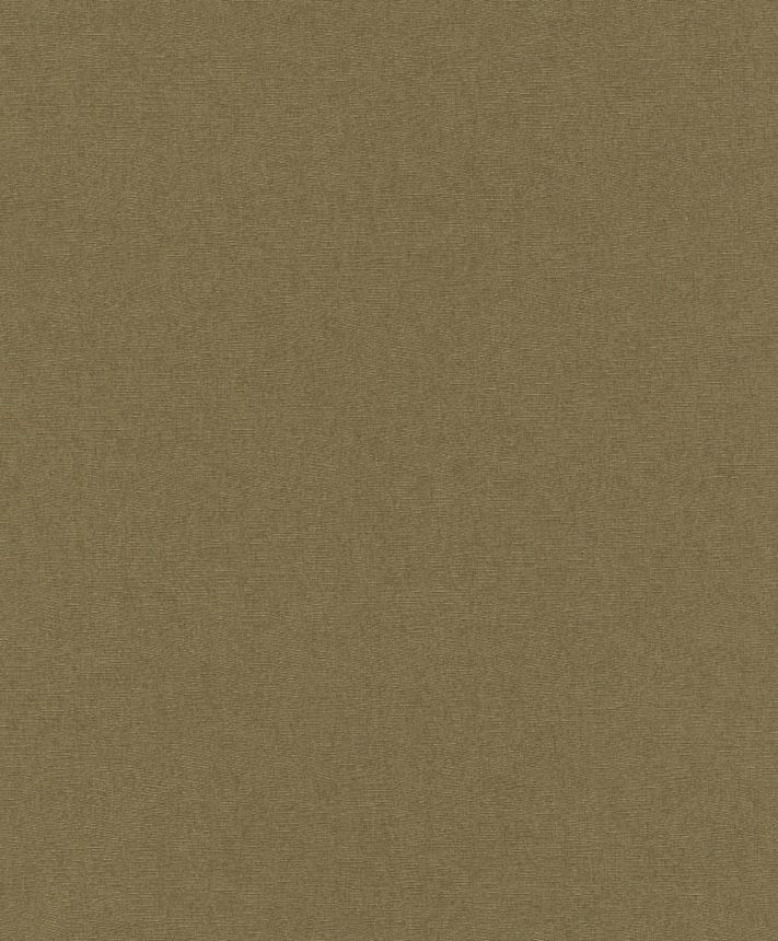 Wallpaper, moss green, gold, coarse fabric effect, SF1205, Surfaces, Grandeco