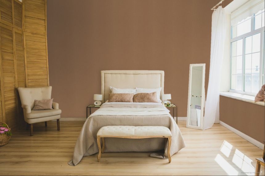 Wallpaper, light brown, gold, coarse fabric effect, SF1218, Surfaces, Grandeco