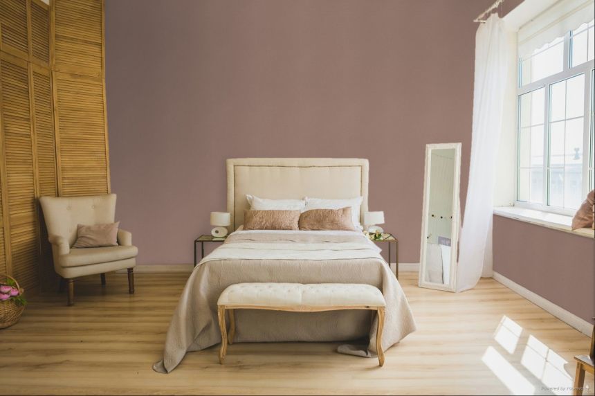 Wallpaper, dusty pink, silver, coarse fabric effect, SF1231, Surfaces, Grandeco