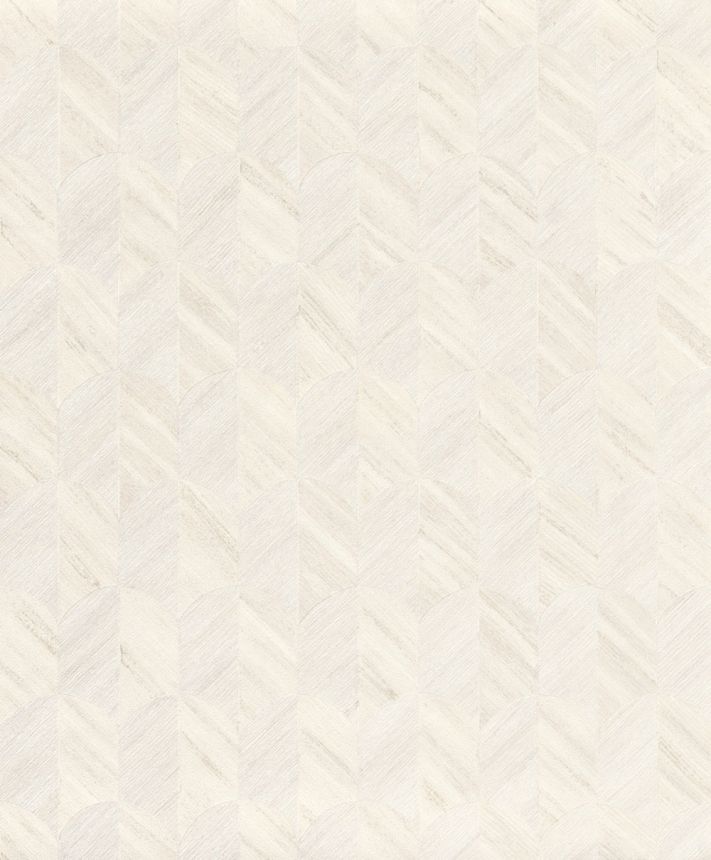 Wallpaper, white, graphic pattern, SF3201, Surfaces, Grandeco
