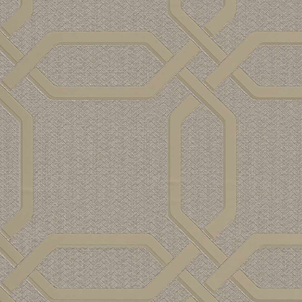 Luxury geometric non-woven wallpaper Z21106, Metropolis, Zambaiti Parati