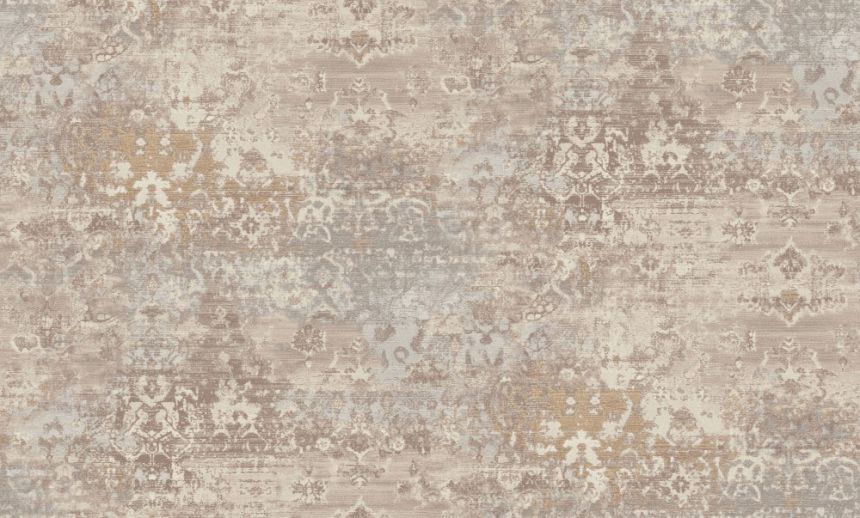 Wallpaper, grey-brown, vintage ornaments, CO3102, Concept, Grandeco