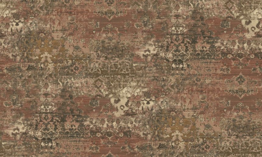 Wallpaper, red, vintage ornaments, CO3103, Concept, Grandeco