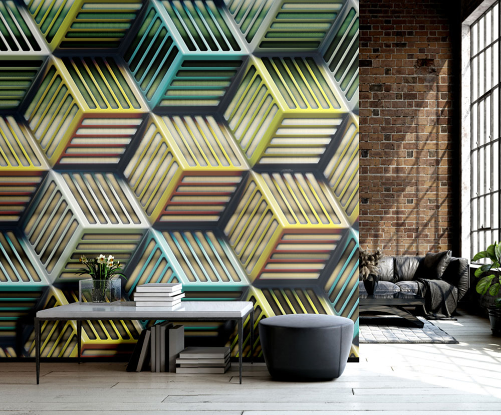 Luxury 3D mural wallpaper - graphics Z90080, 330 x 300 cm, Automobili Lamborghini 2, Zambaiti Parati