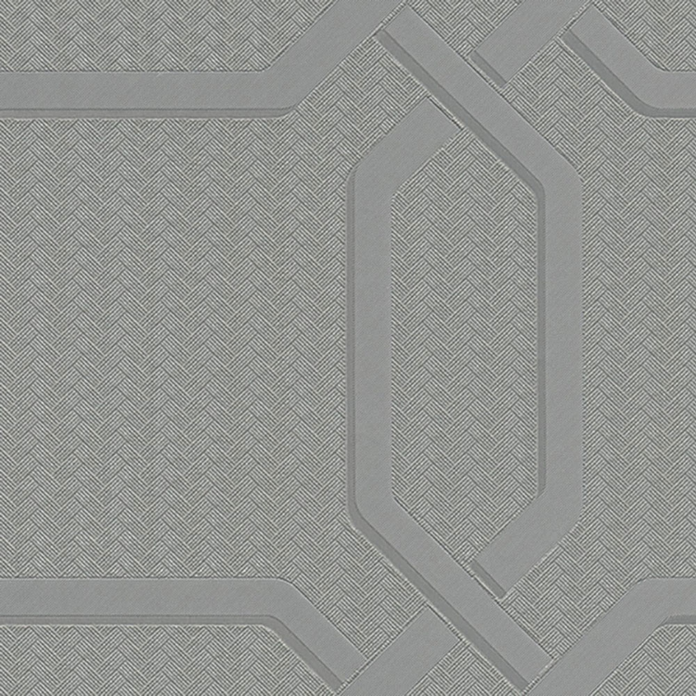Luxury geometric non-woven wallpaper Z21101, Metropolis, Zambaiti Parati