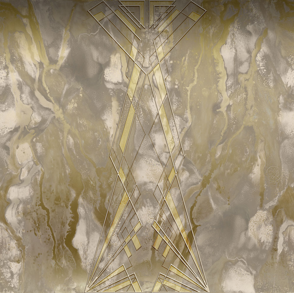 Luxury non-woven wall mural Z6495, 3,18 x 3,15m, Elie Saab, Zambaiti Parati