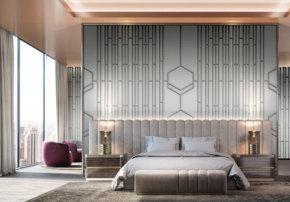 Luxury non-woven wall mural Z6476, 1,06 x 3,15m, Elie Saab, Zambaiti Parati