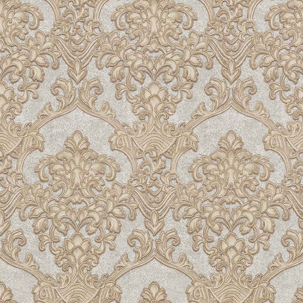 Luxury non-woven wallpaper Z64837, Baroque pattern, Elie Saab, Zambaiti Parati