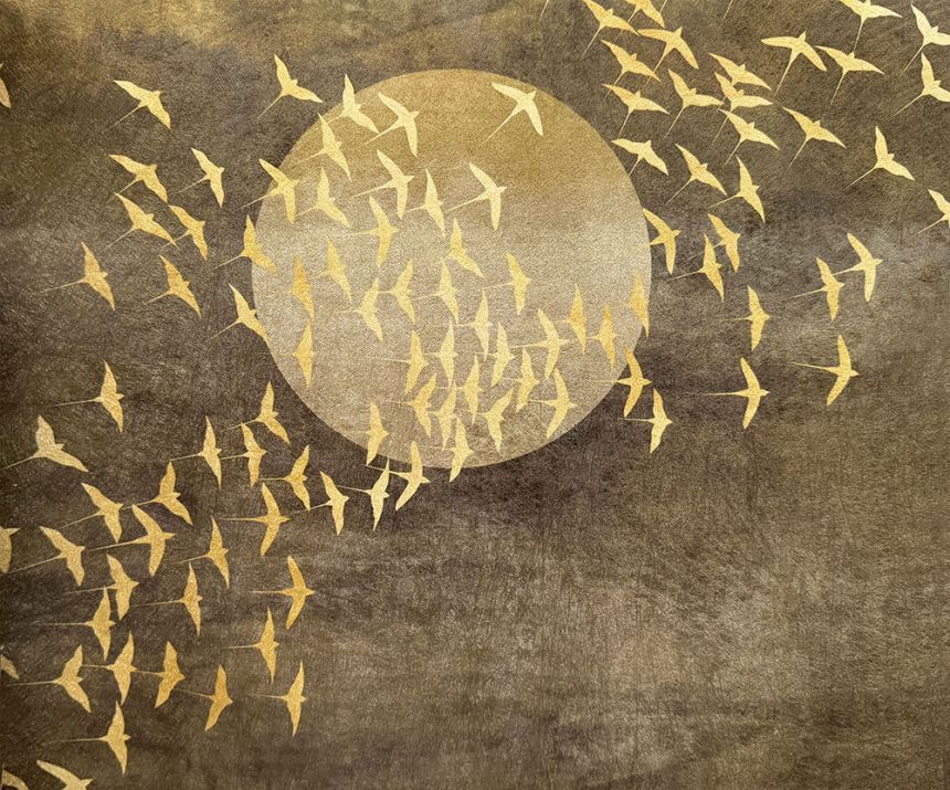 Custom Wall Mural, Flock of Birds, 10195, Vavex