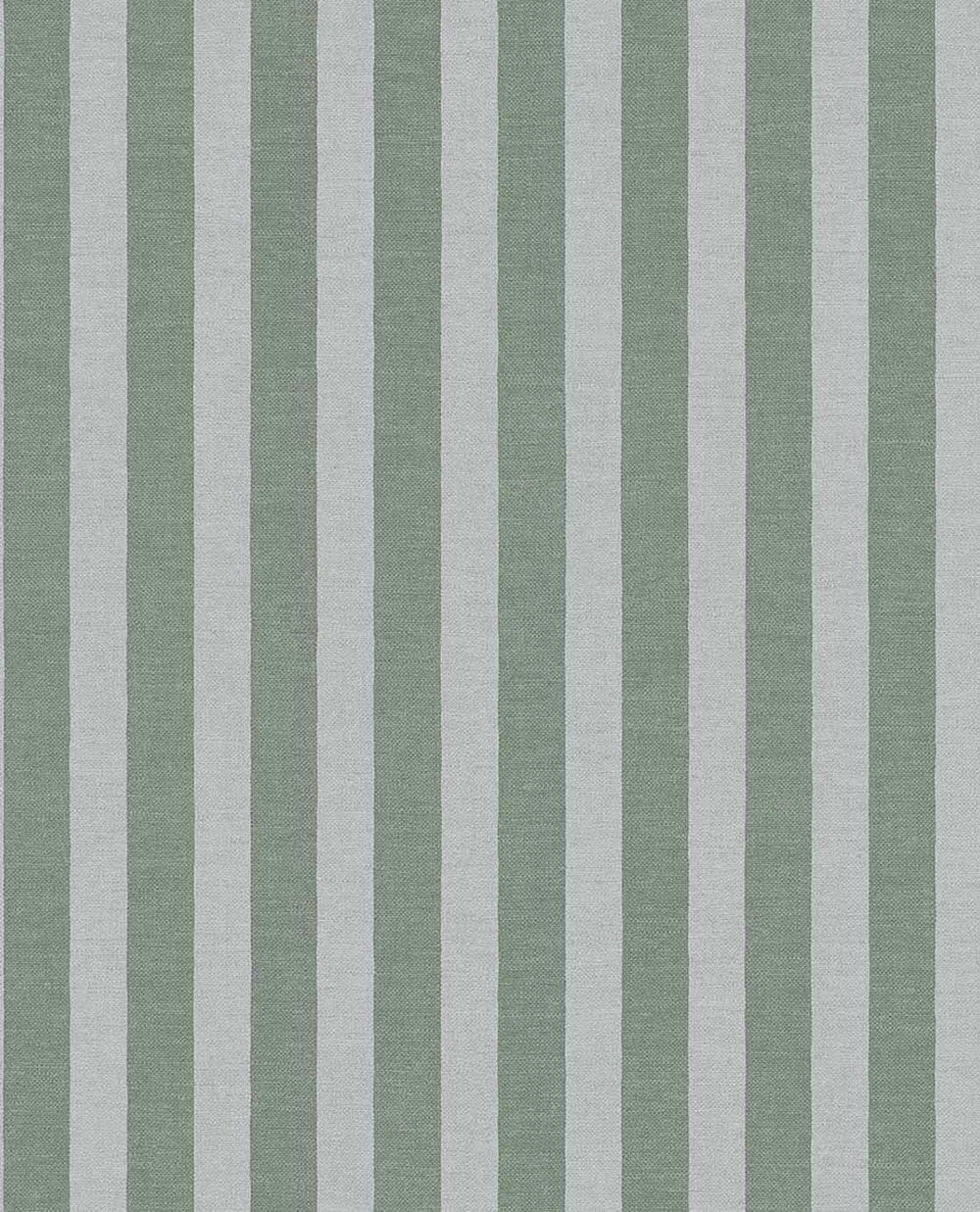 Wallpaper, green, striped fabric effect, 363157, Tiny Treasures, Eijffinger