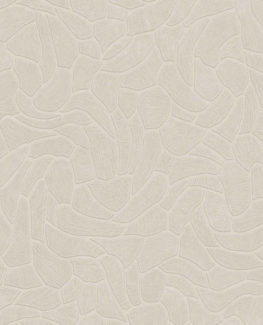 Geometric wallpaper, beige-cream, stone, 363212, Calm Crafted, Eijffinger
