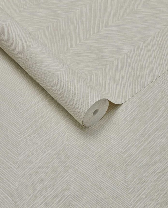 Geometric wallpaper, cream, woven mat effect, 363230, Calm Crafted, Eijffinger