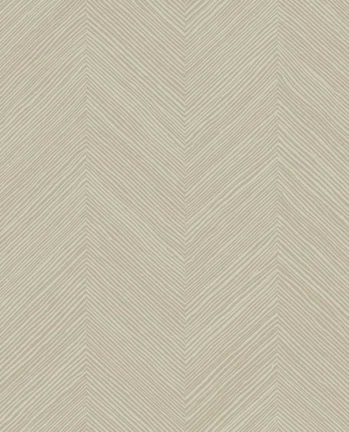 Geometric wallpaper, grey-beige, woven mat effect, 363232, Calm Crafted, Eijffinger