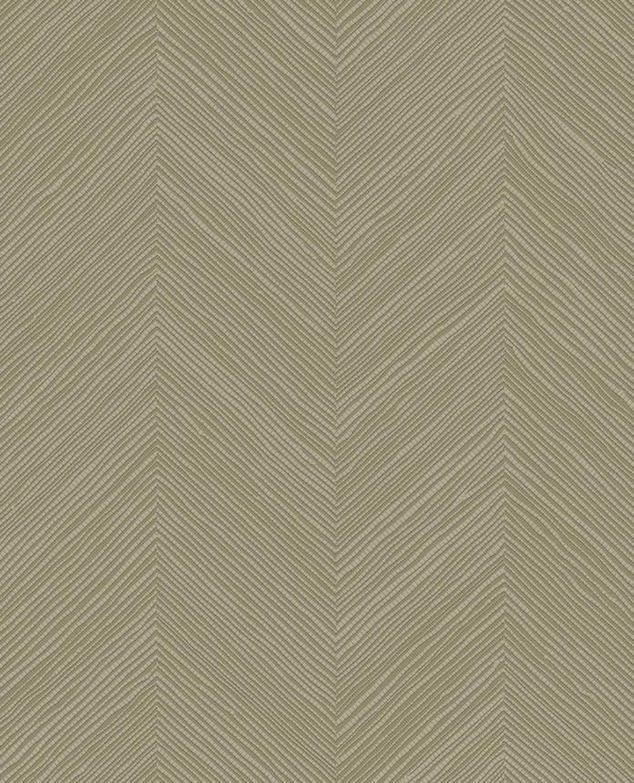 Geometric wallpaper, grey-green, woven mat effect, 363236, Calm Crafted, Eijffinger