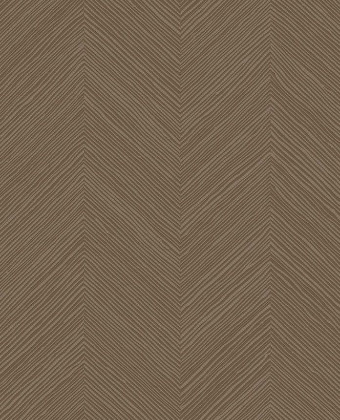 Geometric wallpaper, grey-brown, woven mat effect, 363240, Calm Crafted, Eijffinger