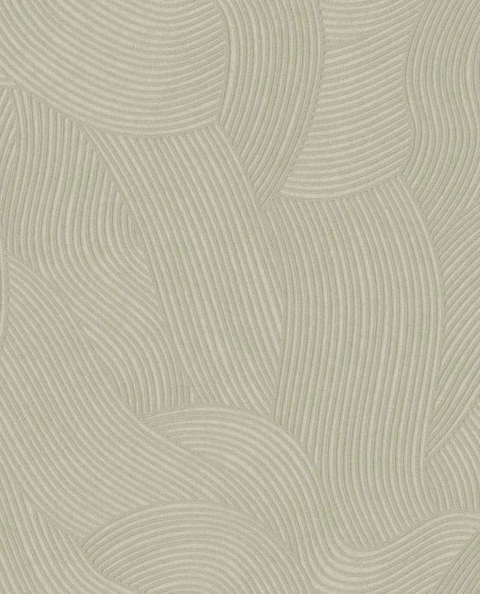 Wallpaper, green, waves, 363270, Calm Crafted, Eijffinger