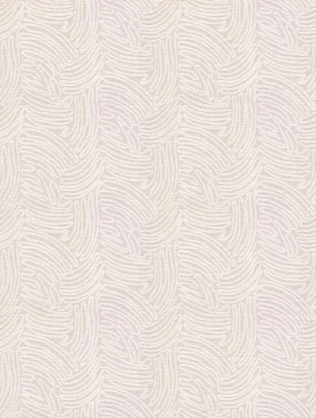 Mural wallpaper, cream, knitted fabric effect, 363280, Calm Crafted, Eijffinger