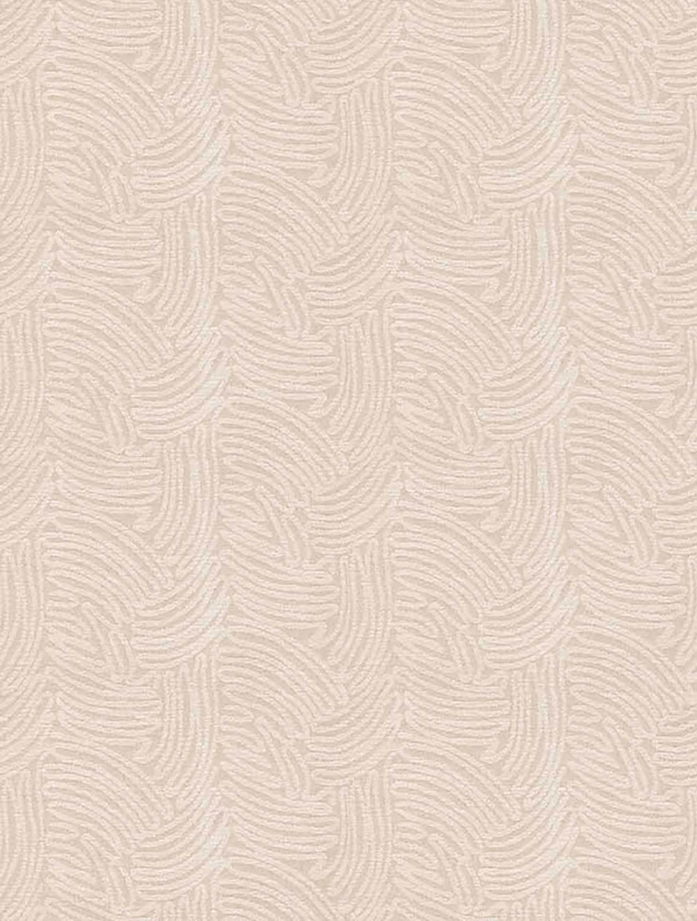 Mural wallpaper, cream-beige, knitted fabric effect, 363281, Calm Crafted, Eijffinger