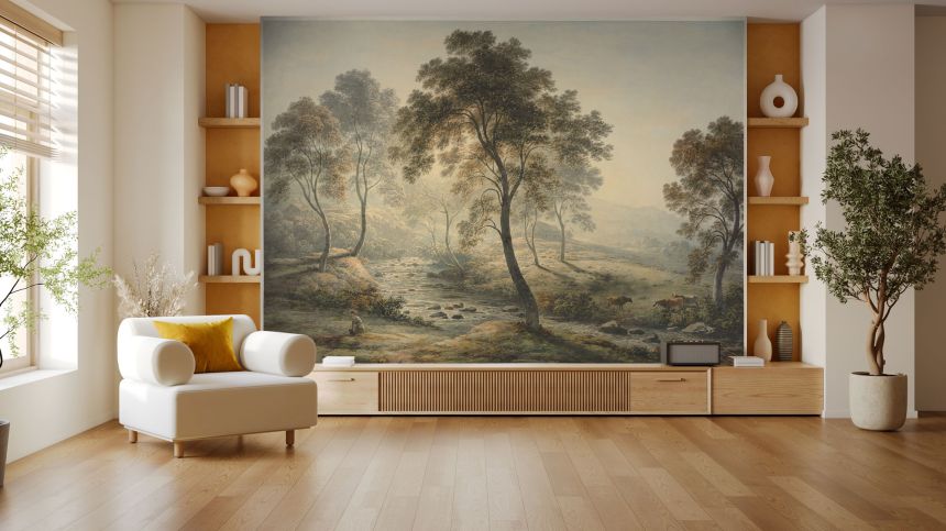 Custom Wall Murals, Trees by the River, 10212, Vavex