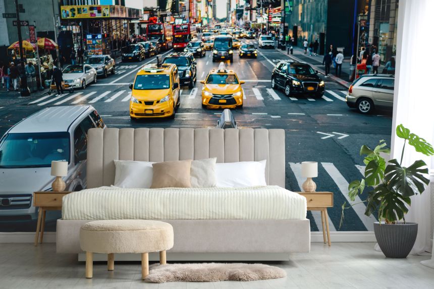 Custom Wall Murals, Cars in the City, 10216, Vavex