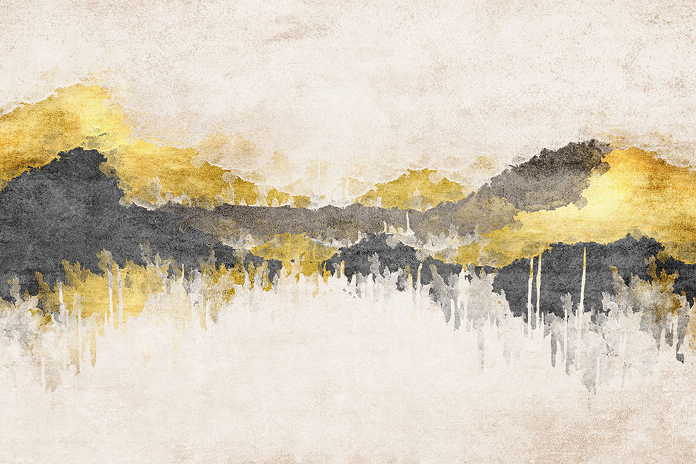 Custom Wall Murals, Mountain Landscape Painting, 10217, Vavex
