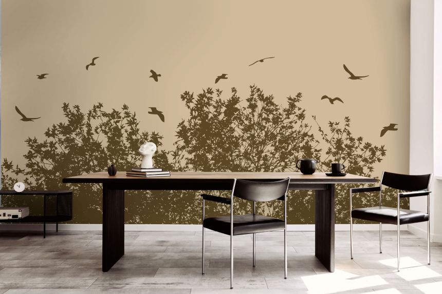 Custom Wall Murals, Birds Above the Forest, 10224, Vavex
