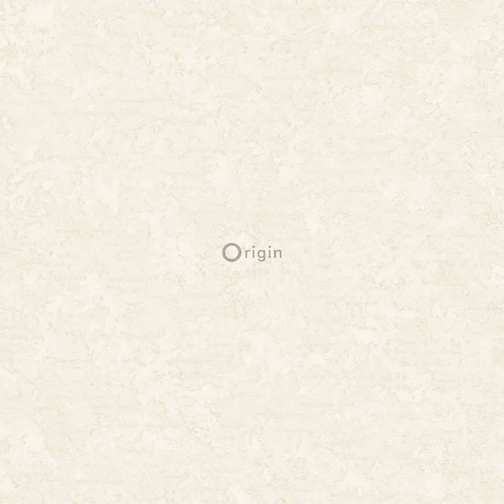 Cream non-woven wallpaper with a soft metallic sheen  346202, Matières - Metal, Origin