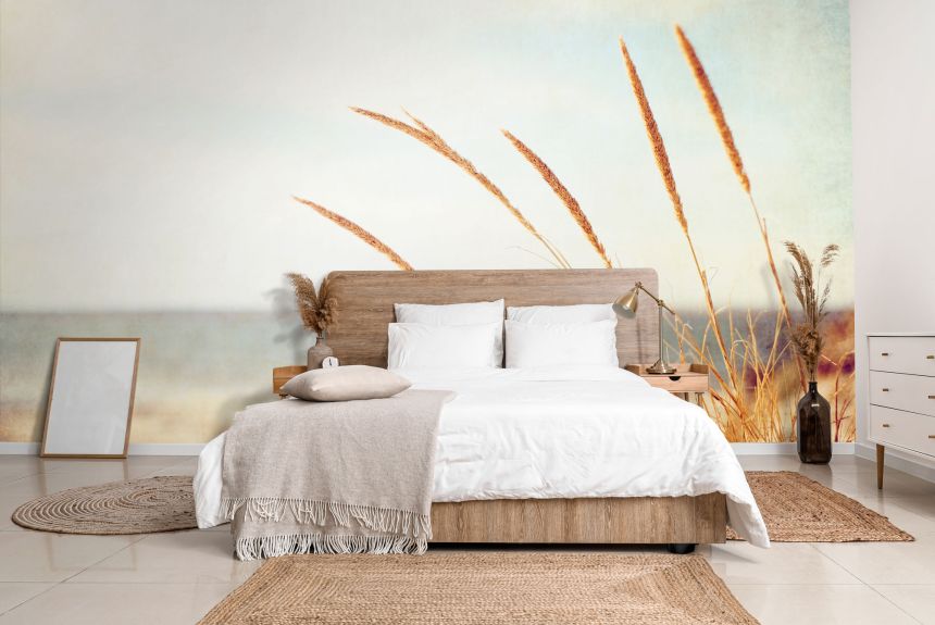 Custom wall murals, Coastal grass, sea, 10235, Vavex