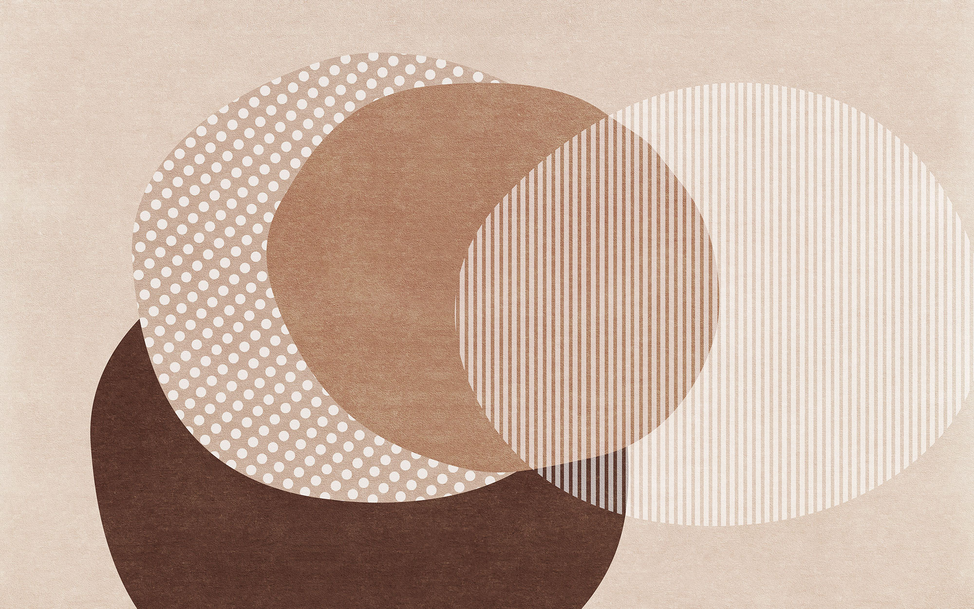 Custom wall murals, Stripes, polka dots, circles, 10245, Vavex