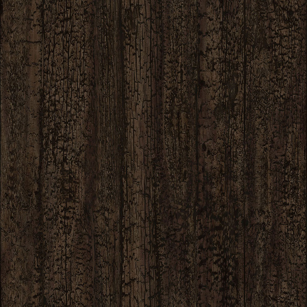 Non-woven wallpaper dark brown imitation wood 347527, Matières - Wood, Origin