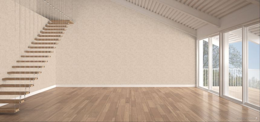 Fabric Effect Wallpaper, Brown-Beige, RE521063, Renaissance, Design ID