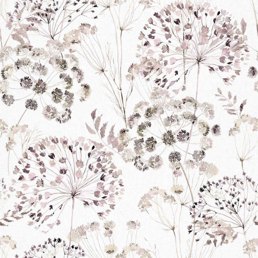 Non-woven wallpaper, pink, Meadow Flowers, S 35638, Wohndesign 2026, Marburg