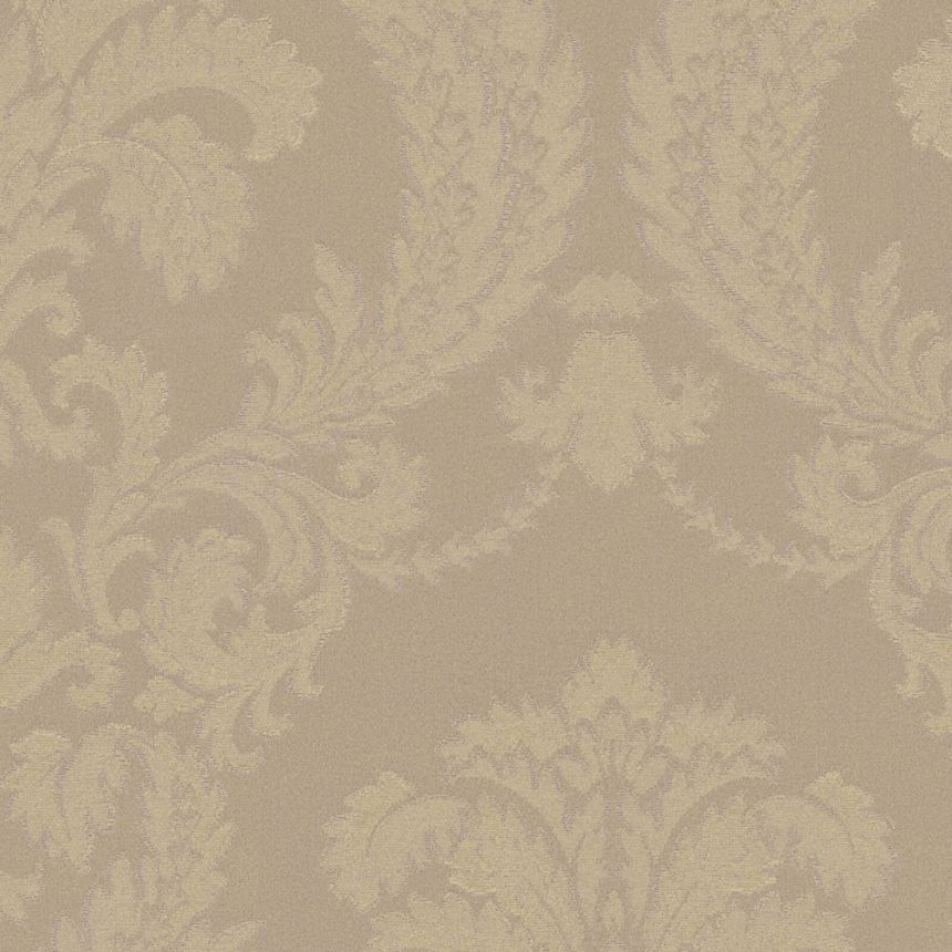 Castle-pattern non-woven wallpaper, light beige, Z40019, Tradizione Italiana 3, Zambaiti Parati