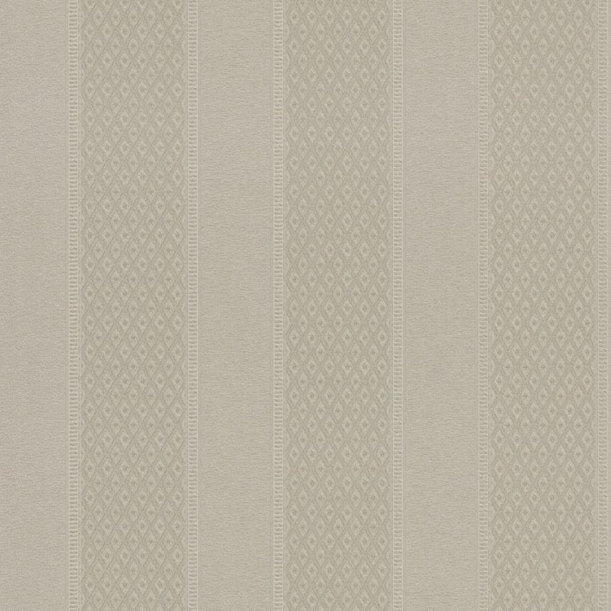 Luxury non-woven wallpaper, light gray, stripes, Z40035, Tradizione Italiana 3, Zambaiti Parati